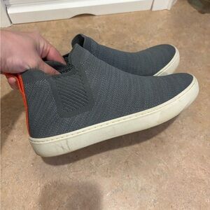 Rothy’s Grey high top sneaker 7.5
